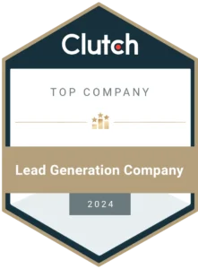 Top Clutch Lead Generation Company 2024 Award